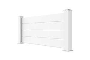 Clôture Aluminium Ajourée 1,9m VOGEL H.80cm blanc 4