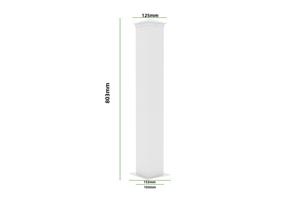 Clôture Aluminium Ajourée 1,9m VOGEL H.80cm blanc 7