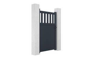 Aluminium Tuindeur 1m SANTIS 100P160 Grijs 6