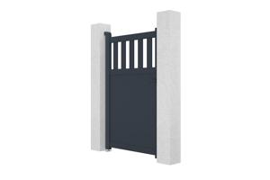 Aluminium Tuindeur 1m SANTIS 100P160 Grijs 7