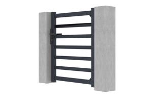Side gate 1m ANTELAO H.110cm grey aluminium 4