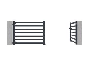 Swing gate 3m ANTELAO H.110cm grey aluminium 4