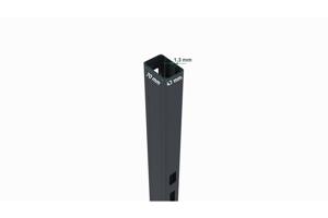 Swing gate 3m ANTELAO H.110cm grey aluminium 13