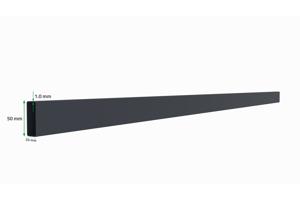 Poarta batanta aluminiu 3,5m ANTELAO 350B110 GREY 15