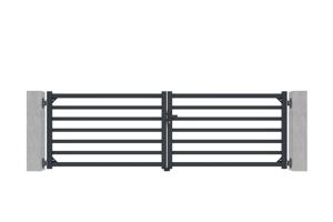 Aliuminio varstomi vartai 3,5m ANTELAO 350B110 GREY main image