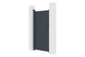 Gartentür 1m SUNNY H.180cm + Öffnungsumkehrsatz 11