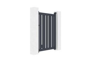 Aluminium Tuinpoort 1m VEYMONT 100P140 3