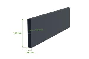 Aluminium Tuinpoort 1m VEYMONT 100P140 13
