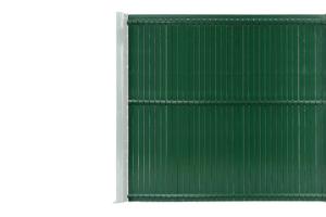 Kit de lamelles occultantes PVC rigide CINTO L.4m x H.190cm vert 2