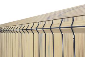 PVC fence slats for rigid panels 4m CINTO H.170cm beige 4