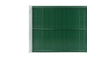 PVC fence slats for rigid panels 4m CINTO H.170cm green 2