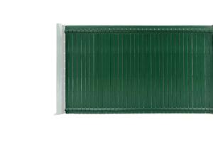 Mörkläggningslameller i PVC CINTO L.10m x H.120cm grön 2