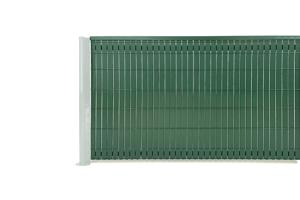 Kit de ripas blackout em PVC rígido CINTO C.4m x A.120cm verde 4