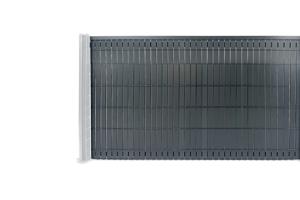 CINTO merev PVC sötétítőléc készlet, 2 m x 120 cm, szürke 4
