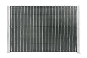 Kit de lamelles occultantes PVC souple BALDO 200m x 4,6cm gris 2