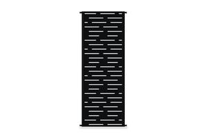 Set mit 3 Dekorplatten ARLBERG Schwarz H.160cm Vollmuster 4