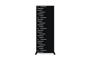 ARLBERG Dekorplatte schwarz H.160cm Muster links main image