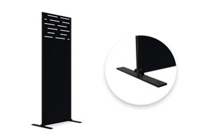 Sada 3 dekoračných panelov ARLBERG Black H.160cm vzory na vrchnej strane 2