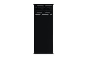Sada 3 dekoračných panelov ARLBERG Black H.160cm vzory na vrchnej strane 4
