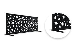 Set 2 panouri decorative SUNNY Black H.160cm model intreg 8