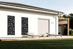 Set 2 panouri decorative SUNNY Black H.160cm model intreg 6