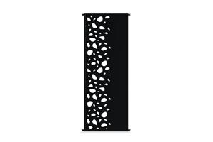 Set of 2 decorative panels SUNNY black H.160cm patterns on the left 4