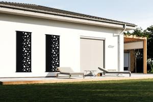 Set od 3 ukrasne ploče SUNNY Black H.160cm desna strana 6