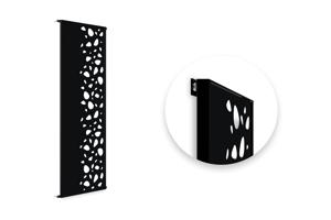 Set od 3 ukrasne ploče SUNNY Black H.160cm desna strana 5