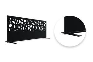 Set od 3 ukrasne ploče SUNNY Black H.160cm desna strana 8