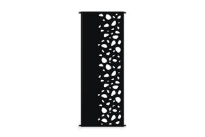 Set od 3 ukrasne ploče SUNNY Black H.160cm desna strana 4