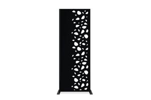 Panneau décoratif SUNNY noir H.160cm motifs côté droit main image