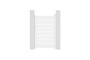 Portillon 1m VOGEL H.160cm aluminium blanc thumbnail 2