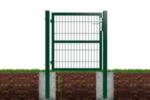Cancello in rete 1m Verde RAZO H.100cm 7