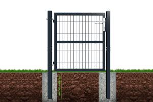 Puerta de malla​ 1m gris RAZO Alt.100cm 9