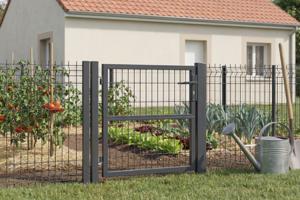 Puerta de malla​ 1m gris RAZO Alt.100cm 15