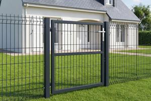 Puerta de malla​ 1m gris RAZO Alt.100cm 4
