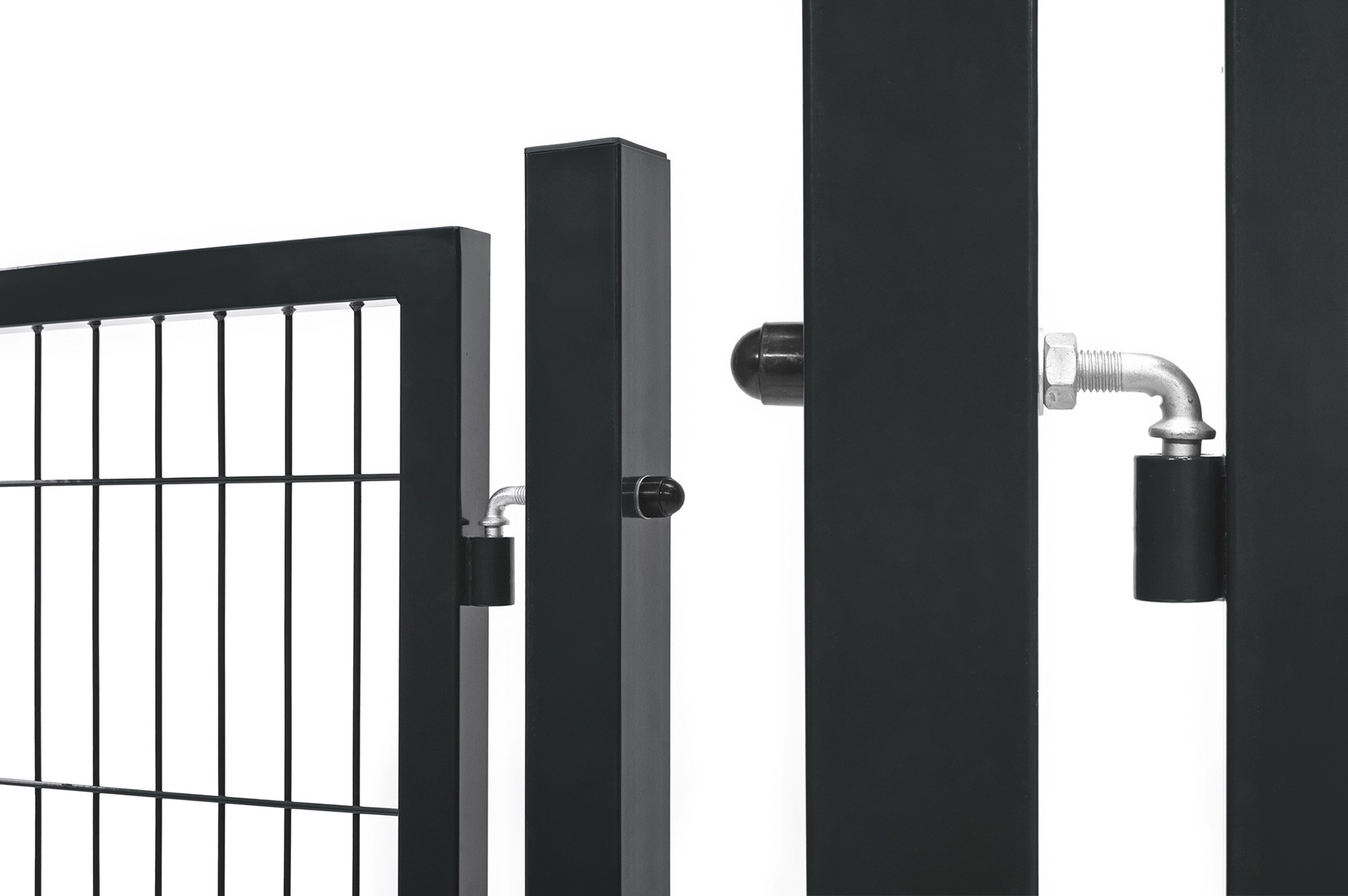 Portillon grillagé 1m gris RAZO H.120cm 7