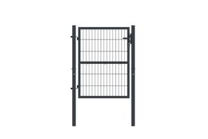 Portillon grillagé 1m gris RAZO H.120cm main_image