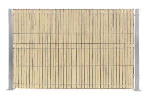 BALDO Sichtschutzlamellen-Set, 200 m x 4,6 cm, beige, Weich-PVC 2