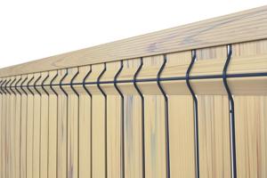 Rigid PVC blackout slats kit CINTO L.2m x H.120cm beige 4