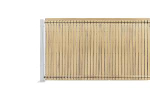 Rigid PVC blackout slats kit CINTO L.2m x H.120cm beige 2