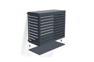 Amaro steel air conditioner cover with bottom panel – Size S 2