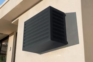 Amaro steel air conditioner cover with bottom panel – Size S 3