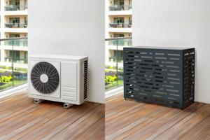 Arlberg Amaro steel air conditioner cover - Size M 12