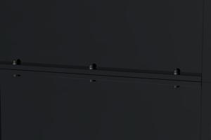 Portillon acier noir mat 1m NALI H.140cm 5