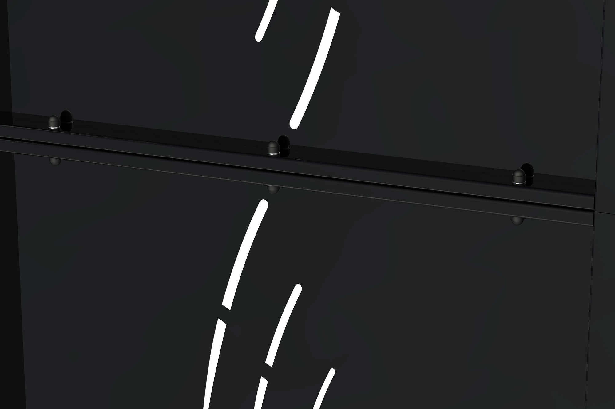 Matt fekete acél kapu 1m NALI VELETA Ma. 140cm 5