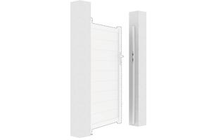 Kit de inversión de puerta blanca EIGER/VOGEL/Design 100x160CM main image