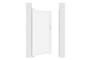 EIGER 1m Gate, 180cm High, White + Reversing Opening Kit 13