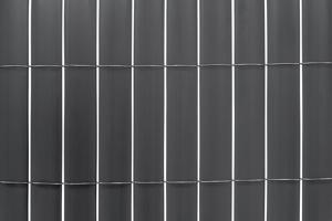 Tela de junco dupla face VISO em PVC, 5m x 1,2m, cinza antracite, com fixadores. 10
