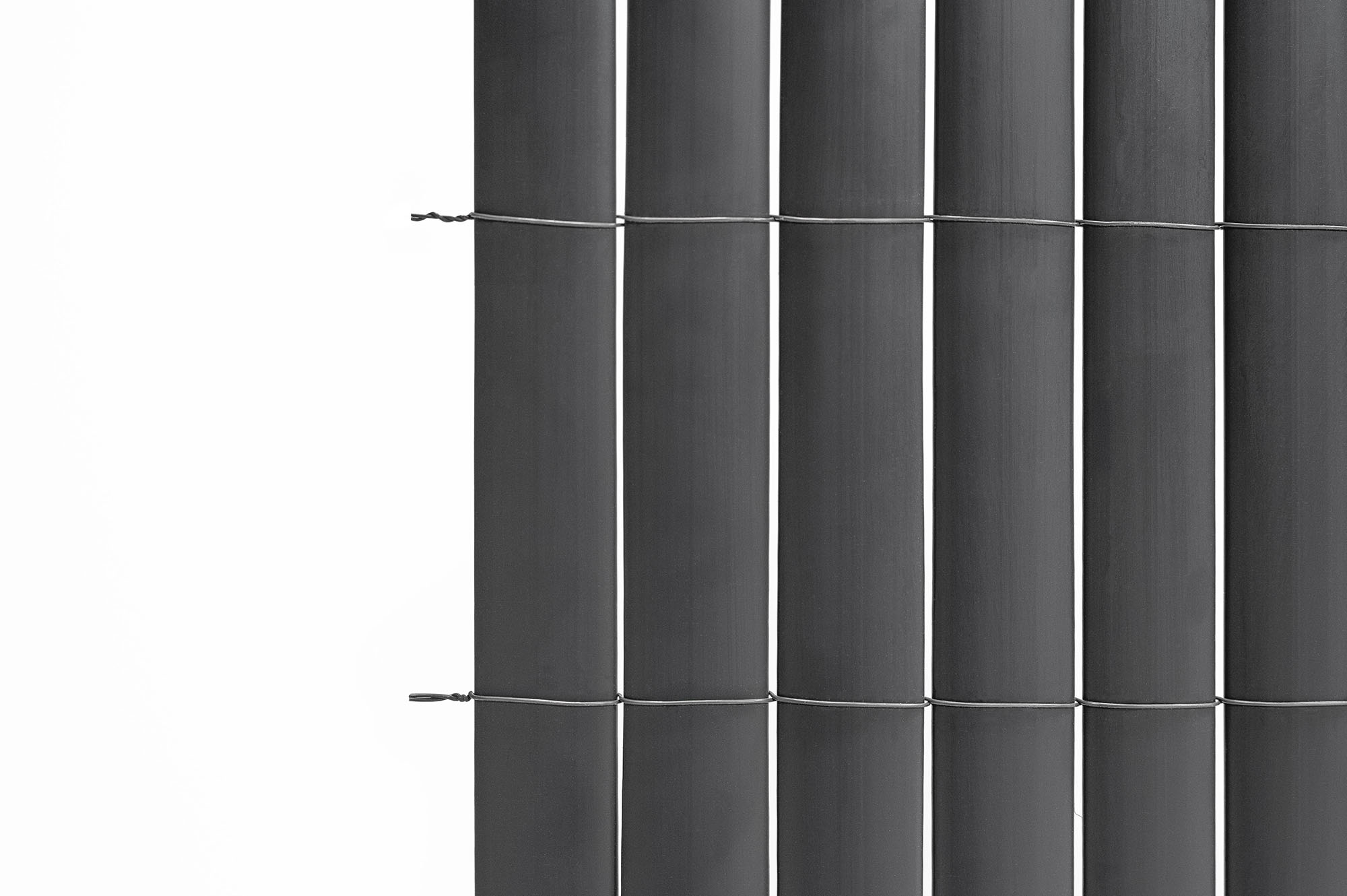 Σίτα από καλάμι PVC VISO, μήκος 5μ x ύψος 1,5μ, γκρι ανθρακί 13